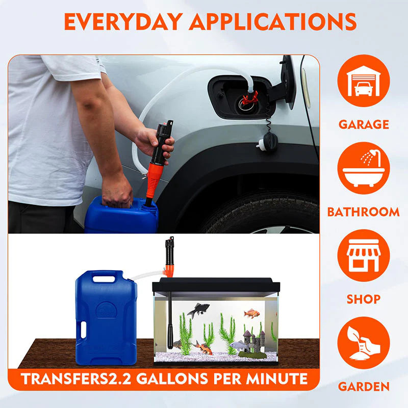 Multi-Use Portable Electric Transfer Pump